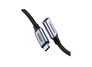 6957303802807 - Verlängerungskabel usb c 31 Stecker   Buchse 10Gb s Quick Charge 40 1m Grau (US372) - Ugreen