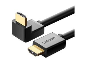 6957303811724 - Ugreen gewinkeltes HDMI Kabel (90°) 4K schwarz 1m