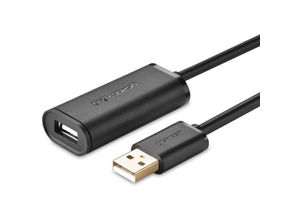 6957303813193 - Ugreen Active Kabel USB 20 Verlängerungskabel 480 Mbps 5 m Schwarz (US121 10319)