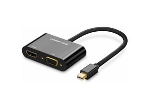 6957303814398 - Ugreen HDMI   VGA - Mini DisplayPort Adapter 4K@30 Hz Full HD 1080p schwarz