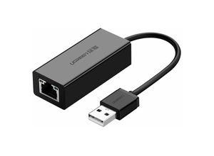 6957303822546 - Externer Netzwerkadapter RJ45 - usb 20 100 Mbps Ethernet schwarz - Ugreen