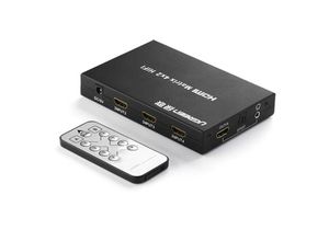 6957303842162 - Ugreen Splitter 4x HDMI (Eingang) auf 2x HDMI (Ausgang) Splitter Schalter 4K   FullHD schwarz