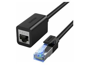 6957303852000 - Verlängerungskabel Ethernet RJ45 Cat8 40000 Mbit s   40 Gbit s schwarz 2 Meter - Ugreen