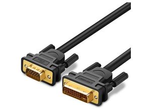 6957303866779 - Ugreen - Kabel Kabel dvi-i (Dual Link - 24+5) - vga 2m schwarz (DV102)