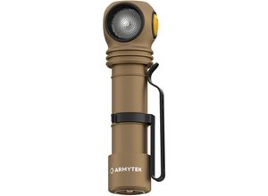 6957713004143 - Wizard C2 Pro Sand White led Taschenlampe mit Gürtelclip akkubetrieben 2500 lm 115 g - Armytek