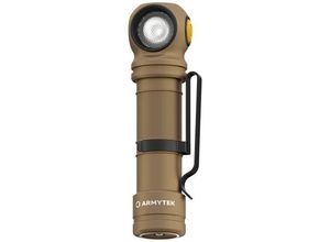 6957713004167 - ArmyTek Wizard C2 Pro Max Sand White LED Taschenlampe mit Gürtelclip mit Holster akkubetrieben 4000 lm 149 g