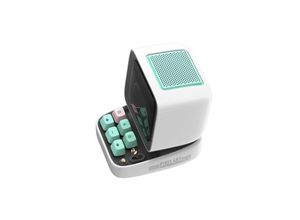 6958444603933 - Ditoo-Pro Retro Pixel Art Bluetooth Speaker - White