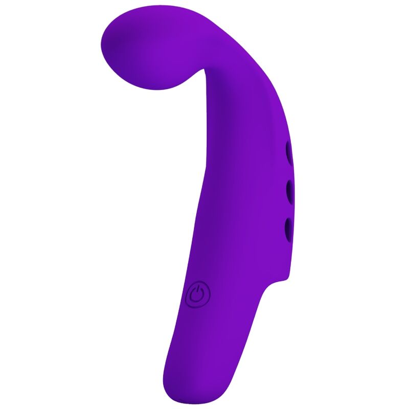 6959532327694 - PRETTY LOVE - GORGON PURPLE WIEDERAUFLADBARER FINGERVIBRATOR