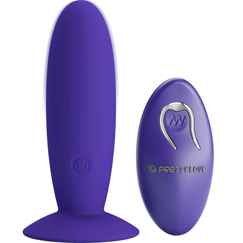 6959532328554 - PRETTY LOVE - JUGENDPLUG ANALVIBRATOR MIT FERNBEDIENUNG VIOLETT