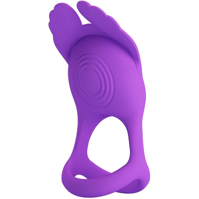 6959532329322 - PRETTY LOVE - SILAS VIBRANT PENIS RING 7 VIBRATIONEN LILA SILIKON