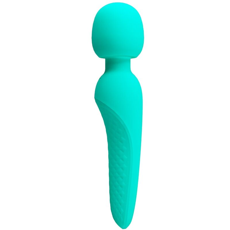 6959532334913 - PRETTY LOVE - MEREDITH MASSAGER 12 VIBRATIONSMODI AQUA GRÜN