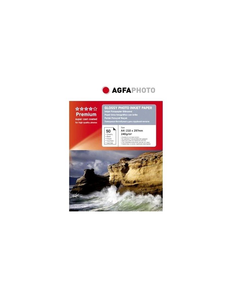 6970066960263 - AP24050A4N Premium Glossy Photo Paper 240 g A 4 50 Blatt AP24050A4N 6970066960263