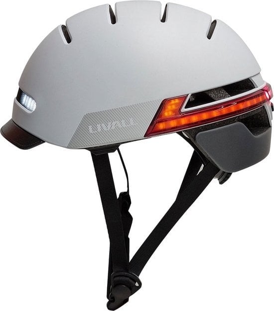 6970173153046 - - Intelligenter Fahrradhelm - BH51M Neo - SOS-Funktion - LED-Anzeige - Groß - Grau