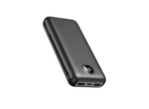 6970453555362 - Powerbank L20S - 20W 20 000mAh lcd Quick Charge pd Micro-USB usb-c und zwei usb-a Schwarz (VP2039PD   W2039PD ) - Veger