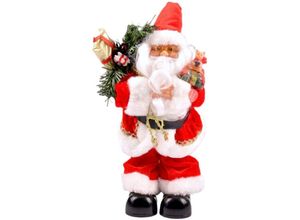 6970598943604 - Singender Weihnachtsmann Nikolaus Santa Claus Weihnachtsdeko Weihnachtsfigur