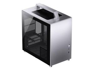 6970620551753 - Jonsbo Jonsbo T8 PLUS Mini-ITX Gehäuse Tempered Glass - silber Mini-Tower Gaming-Gehäuse Gehäuse Silber