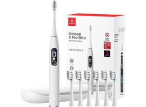 6970810552089 - OCLEAN C01000344 X Pro Elite Set Elektrische Zahnbürste Grey