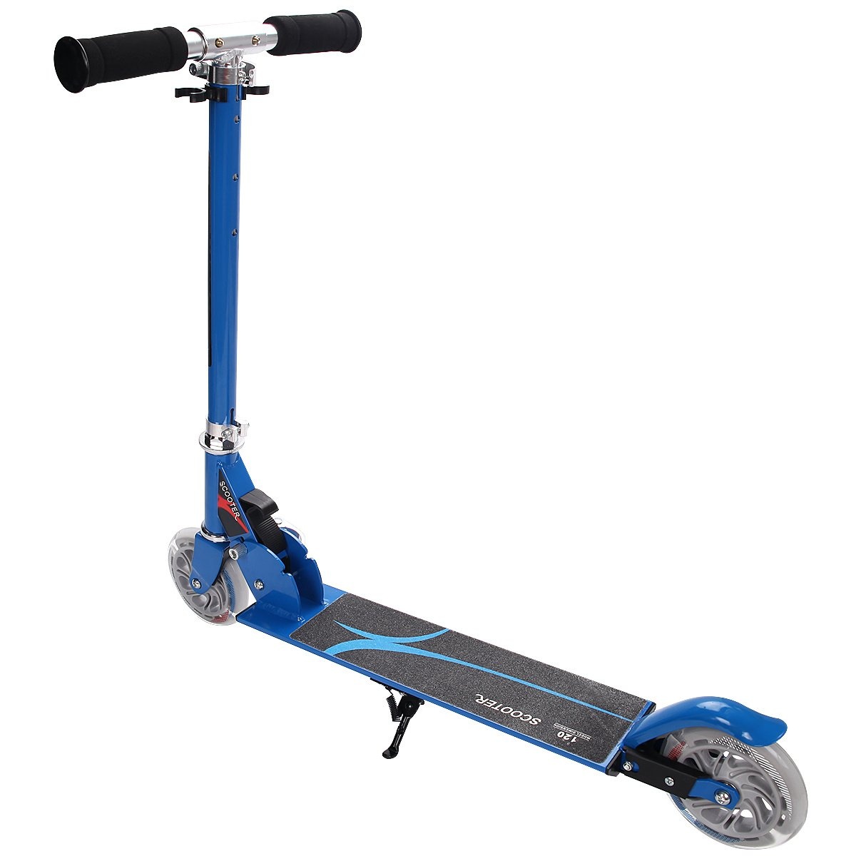 6970866971414 - Costway Scooter Roller Scooter City Scooter Faltbar bis 70 kg blau