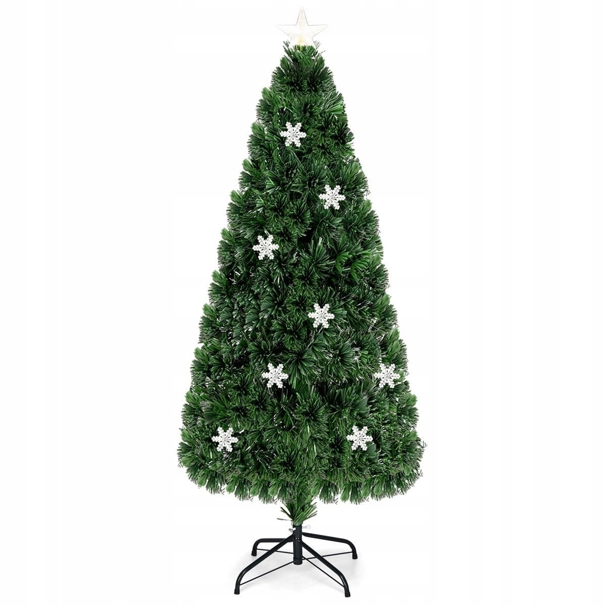 6970866972817 - Weihnachtsbaum - 220 Zweige - Led Lichter - 180 x 81cm - Grün