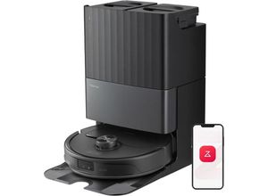 6970995789287 - Qrevo Master 10000 Pa Saugroboter mit All-in-One-Dock AI-Hindernisvermeidung Heißwasser-Moppwäsche FlexiArm-Design Kantenreinigung APP - Roborock