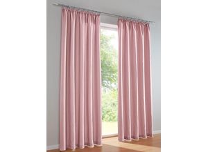 6971346194811 - Vorhang HEINE HOME Gr 4 lila (mauve) Gardinen 245cm Universalzugband Kräuselband 140cm Polyester B140cm H245cm 6971346194811 - Vorhang HEINE HOME Gr 4 lila (mauve) Gardinen 245cm Universalzugband Kräuselband 140cm Polyester B140cm H245cm