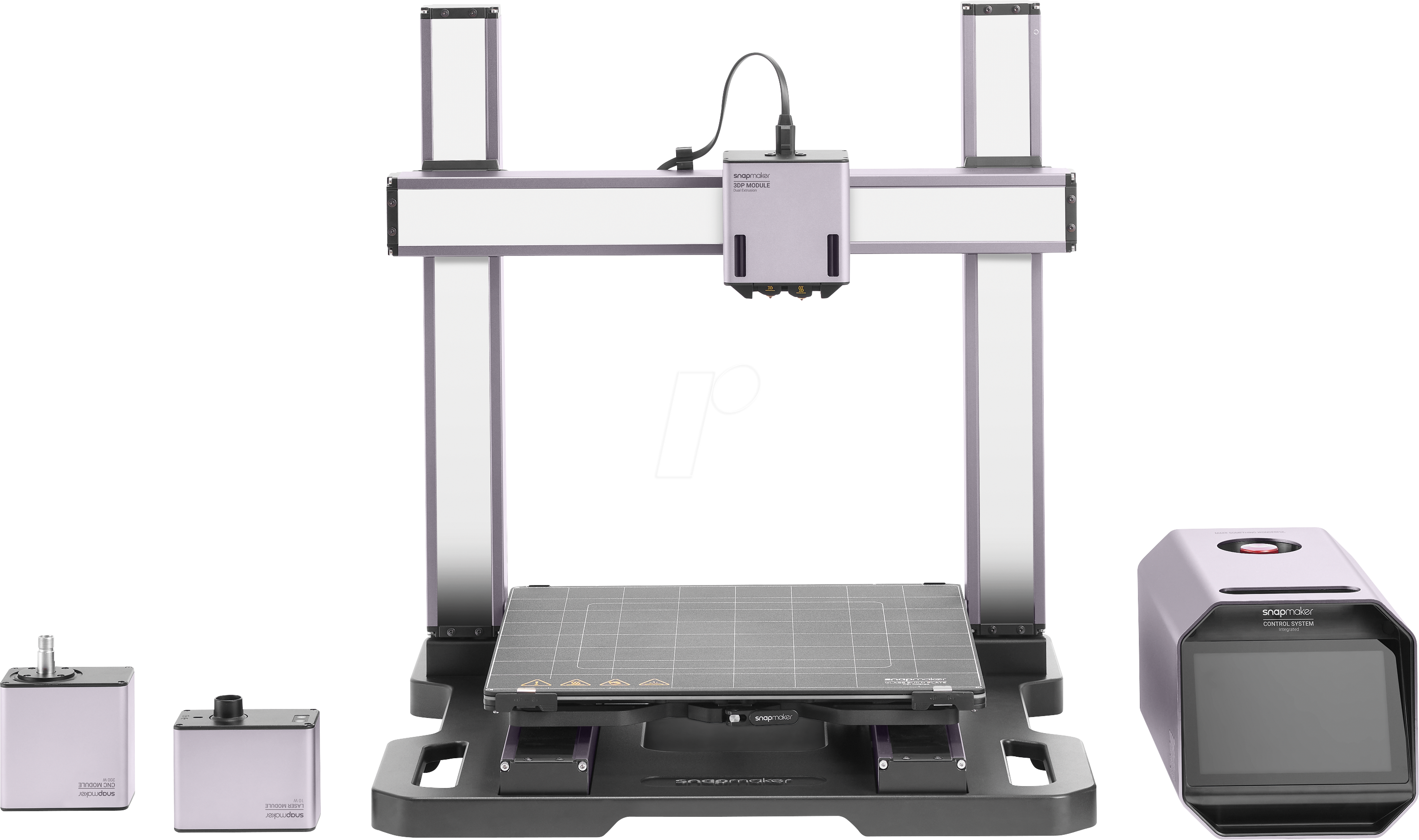 6971573440354 - Snapmaker 3-in-1-3D-Drucker Artisan Doppelextrusions-3D-Druck 200-W-CNC-Fräse 10-W-Lasermodul