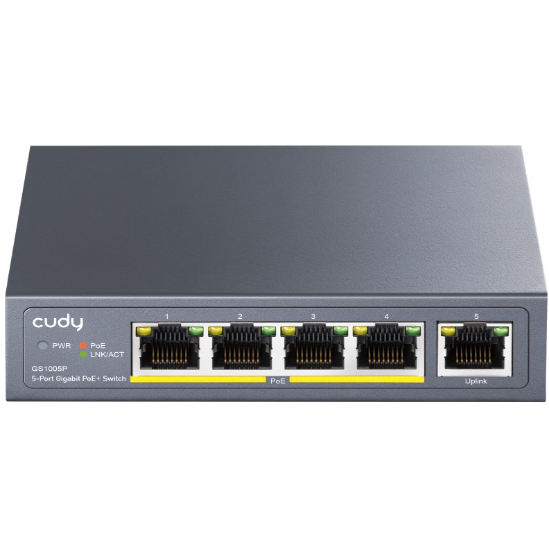 6971690790998 - GS1005P 5-Port Gigabit PoE Switch