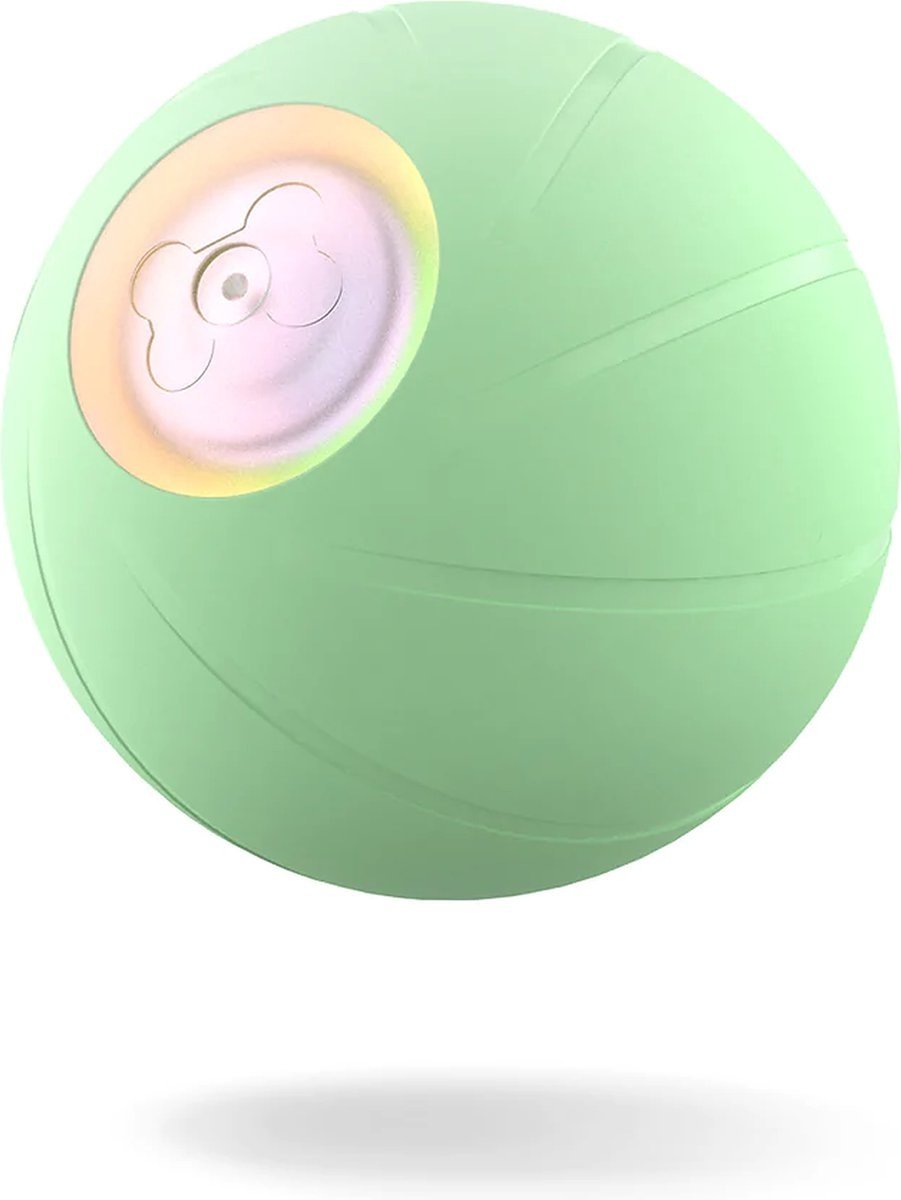 6971883200099 - Cheerble Wicked ball 20 - Intelligenter interaktiver selbstrollender Ball für mittelgroße Hunde - 3 Spielmodi - Hundespielzeug - Hundespielzeug - USB aufladbar - Grün