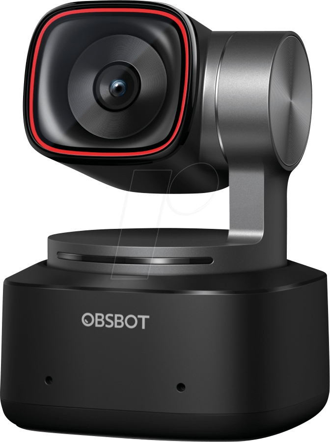 6971889230328 - Obsbot Tiny 2 PTZ 4K-Webcam 3840 x 2160 Pixel Gestensteuerung Sprachsteuerung Schnelles Auto-Tracking per AI Standfuß