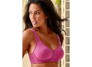 6972689324484 - Große Größen Doppelpack T-Shirt-BHs beere+weiß Gr80B