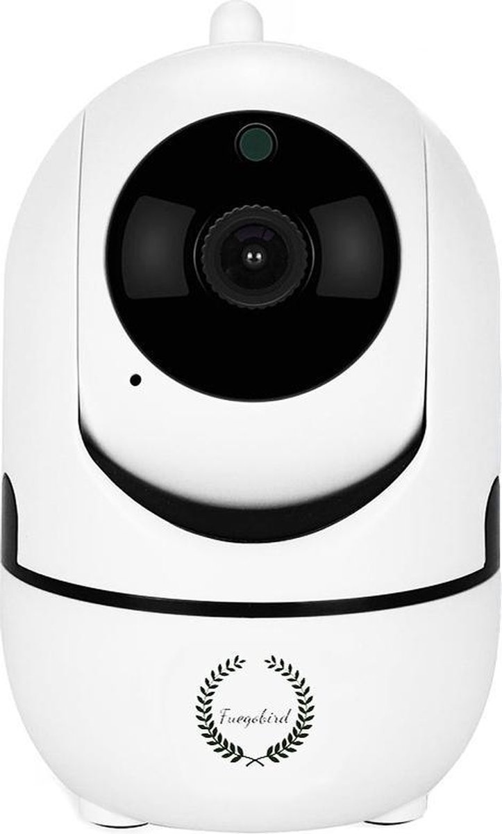 6972751499621 - Indoor IP Kamera - 1080P - Sicherheitskamera - Haustierkamera - Babykamera - Kompatibel mit 24G 5G WIFI - Bewegungs- und Tonerkennung - Funktioniert mit App - Weiß