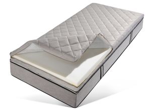 6972865801266 - Micro-Taschenfederkern-Topper TRAUMECHT Kayra Topper Gr 2 B L 80 cm x 200 cm (1 St) grau Topper hervorragende Belüftung - ideales Schlafklima 6972865801266 - Micro-Taschenfederkern-Topper TRAUMECHT Kayra Topper Gr 2 B L 80 cm x 200 cm (1 St) grau Topper hervorragende Belüftung - ideales Schlafklima