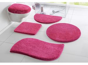 6973080061930 - my home Badematte Merida Badvorleger Badezimmer Teppich rutschhemmend beschichtet fußbodenheizungsgeeignet-schnell trocknend-strapazierfähig Badteppich Uni Farben rechteckig rund & als 2-tlg Set erhältlich