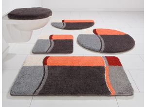 6973099904716 - my home Badematte Belio Badvorleger Badezimmer Teppich rutschhemmend beschichtet fußbodenheizungsgeeignet-schnell trocknend-strapazierfähig Badematte Badteppich Badematten auch als 2 tlg Set erhältlich bunt