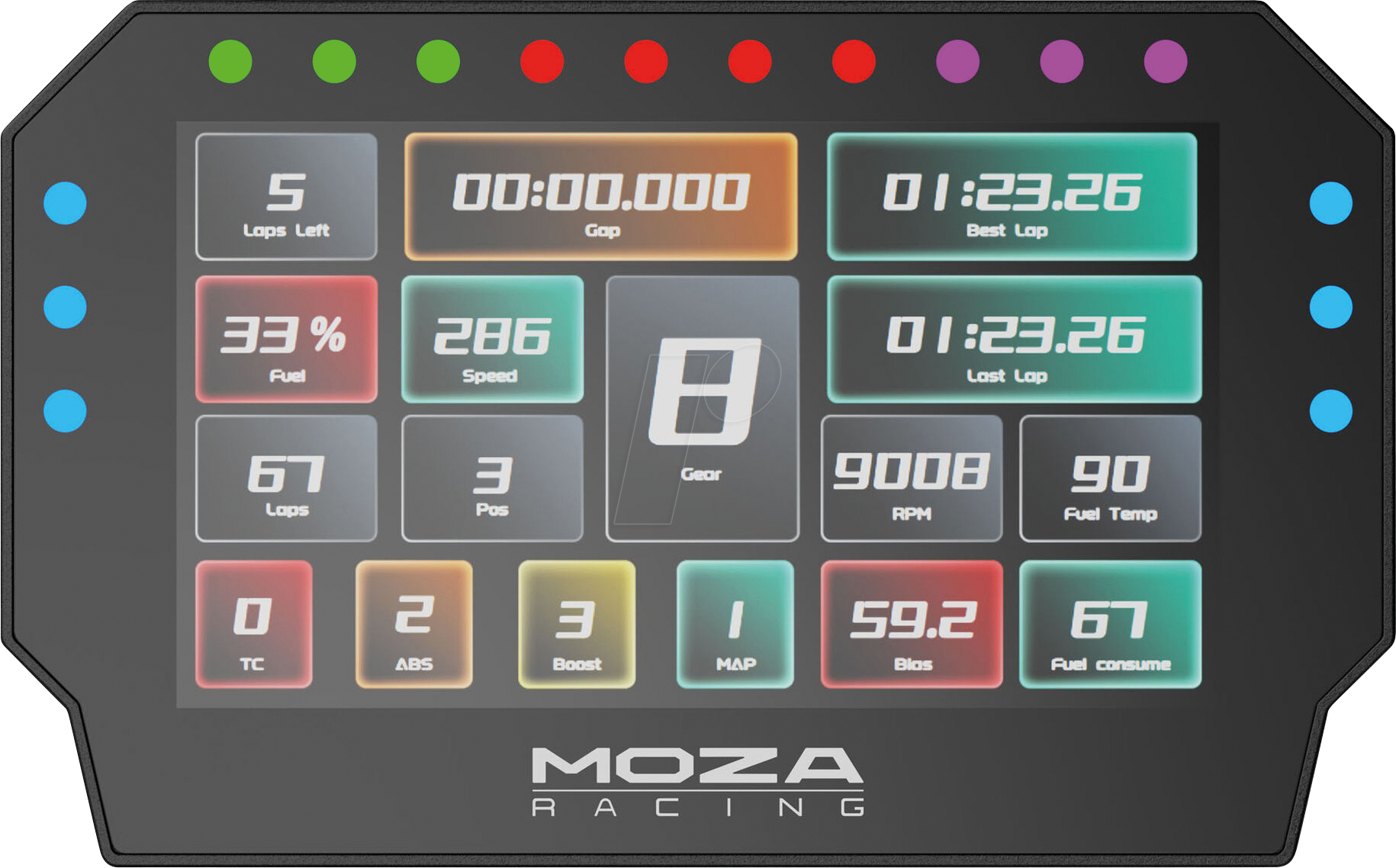 6973137270674 - MOZA CM2 Racing Dash - Sim Racing Accessory