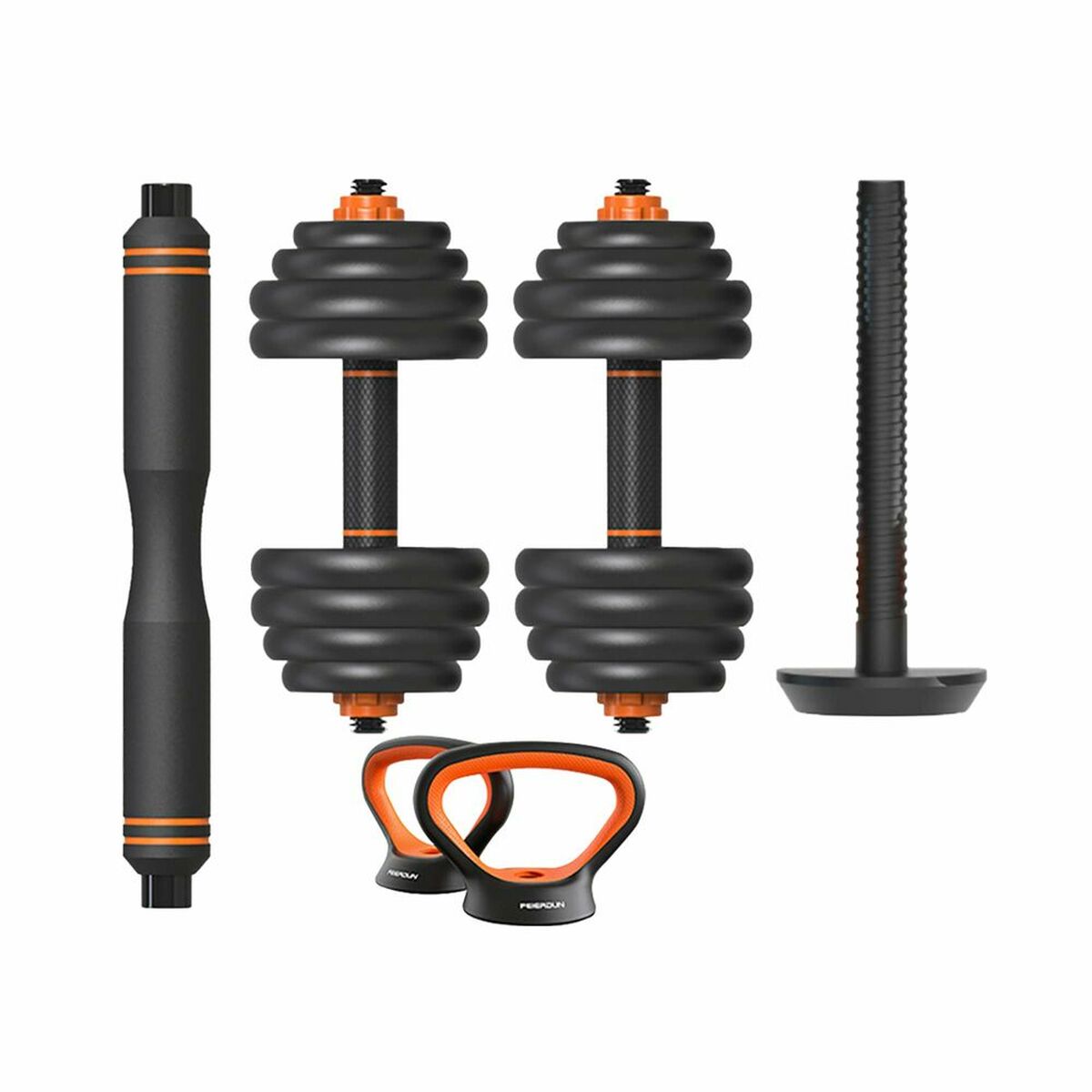 6973442820151 - Kettlebell- und Hantelset 40 kg 6973442820151 - Kettlebell- und Hantelset 40 kg