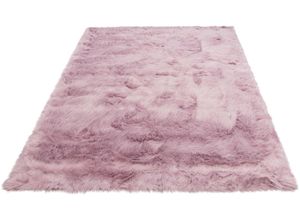 6973603346810 - Fellteppich GUIDO MARIA KRETSCHMER HOME&LIVING Triana Teppiche Gr B L 80 cm x 150 cm 60 mm 1 St lila (mauve) Fellteppich Esszimmerteppiche Kunstfell Unifarben Teppiche für Wohnzimmer Schlafzimmer Esszimmer