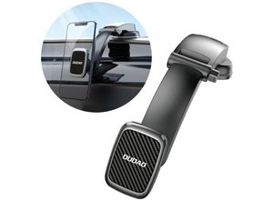 6973687244682 - Magnetischer Autotelefonhalter Schwarz für den Cockpit oder Glas 360° drehbar - Dudao