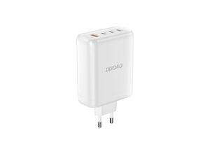 6973687249212 - Akkuladegerät Dudao A140EU Schnelladegerät USB-A   3xUSB-C PD 140W Wandladegerät - Weiß