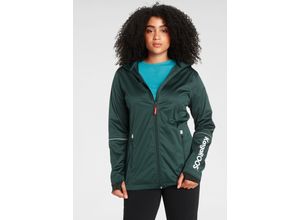 6973903463217 - Große Größen Softshelljacke petrol Gr40