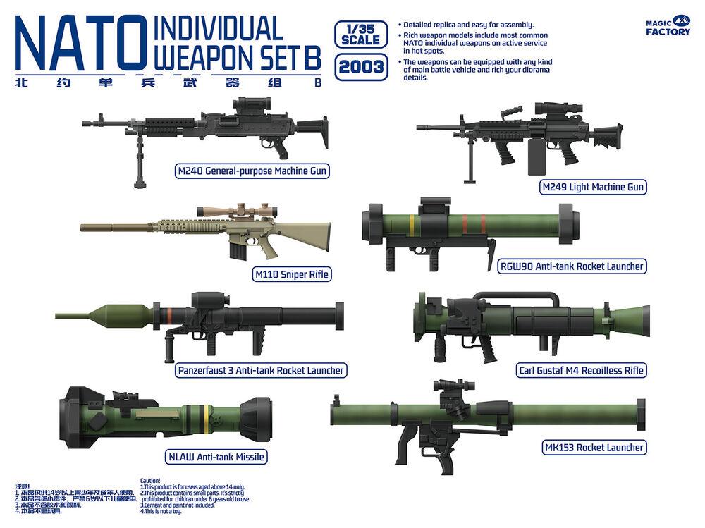 6974715830075 - NATO Individual Weapon - Set B