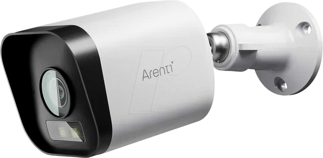 6974935721221 - O3 WiFi Outdoor Sicherheitskamera 4MP - Außenkamera - Spotlight - Bluetooth Pairing - Nachtsicht - AI Bewegungserkennung - Alexa & Google - Zonenerkennung