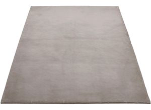 6975178652976 - Fellteppich Balu Nachhaltiger Kunstfell Teppich Modern Langflor Teppiche Gr B L 180 cm x 230 cm 20 mm 1 St grau (taupe) Esszimmerteppiche Kaninchenfell-Haptik kuschelig weich Wohnzimmer Schlafzimmer