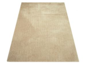 6975178653676 - Hochflor-Teppich MY HOME Microfaser Teppich Magong besonders weich sehr feiner Flor Teppiche Gr B L 80 cm x 150 cm 25 mm 1 St beige (sand) Esszimmerteppiche Wohnzimmer Schlafzimmer Kinderzimmer auch rund und als Läufer