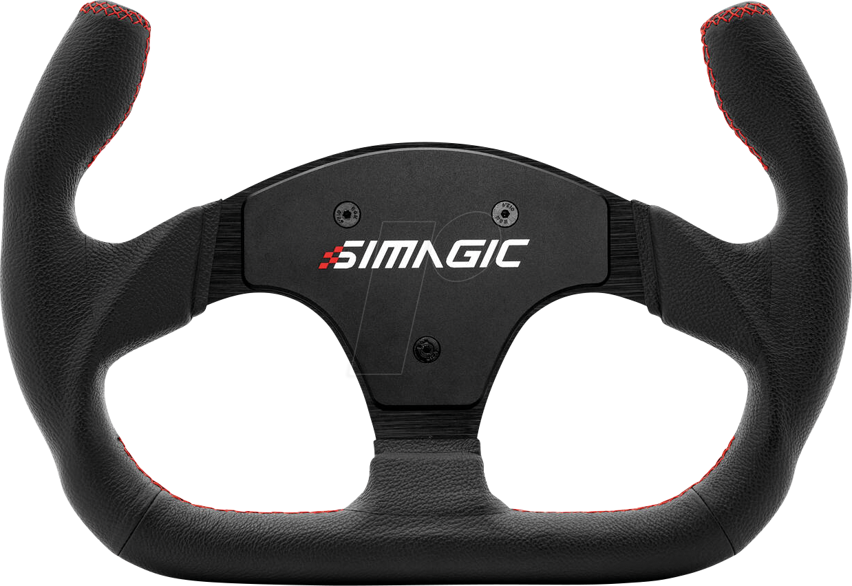 6975472770970 - SIMA P325C L - Simagic P-325C Lenkrad ohne Hub 325mm - Leder