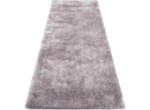 6976060090012 - Hochflor-Läufer BRUNO BANANI Dana Teppich Teppiche Gr B L 67 cm x 250 cm 30 mm 1 St silberfarben Hochflor-Läufer