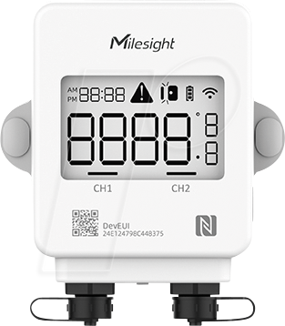 6976274567270 - MIL TS302 - LoRaWAN Temperatursensor 2x Sensoranschluss