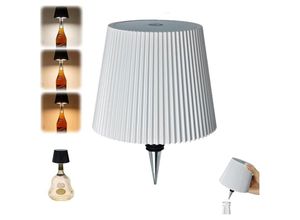 6991148206659 - Odipie - Kabellose Flaschenlampe 1200 mAh wiederaufladbare kabellose Tischlampe moderne dekorative LED-Lampe kabellose Touch-Tischlampe für