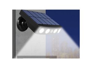 7007957002692 - LaBlanc – Wasserdichte verstellbare Solarleuchte für den Außenbereich mit Bewegungsmelder hochwertiges Schnellladepanel 4 kaltweiße COB-LEDs 500