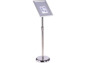 7007957401402 - Jalleria - Aluminium-Schilderhalter Plakatständer Plakatwand Präsentationsständer verstellbarer Sockelschild austauschbarer Werbeständer mit